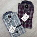 logoff double pocket twill shirt