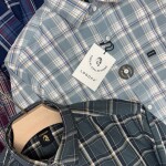 logoff double pocket twill shirt