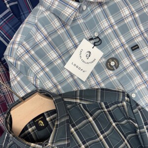 LOGOFF PREMIUM TWILL CHECKS SHIRT