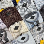 black letter cotton linen printed shirt