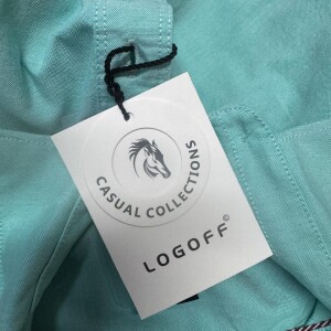 logoff cotton oxford shirt