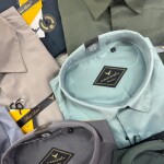 black letter D & G satin shirt