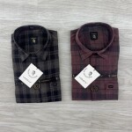 logoff mélange embroidery shirt