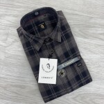 logoff mélange embroidery shirt
