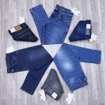 Wood machine Ankle Fit Jeans