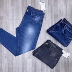 Wood machine Ankle Fit Jeans