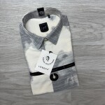logoff imported embroidery shirt