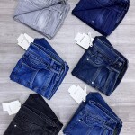 Wood machine Ankle Fit Jeans