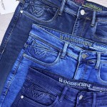 Wood machine Ankle Fit Jeans