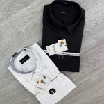 word wale imported satin shirt
