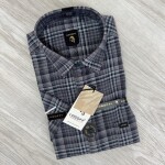 logoff cotton oxford checks shirt