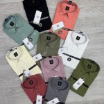 logoff cotton linen shirt