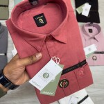 logoff cotton linen shirt