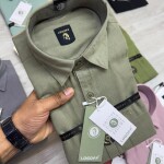 logoff cotton linen shirt