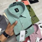 logoff cotton linen shirt