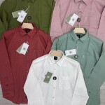 logoff cotton linen shirt