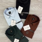 logoff oxford lycra shirt