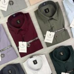 logoff oxford lycra shirt