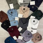 logoff oxford lycra shirt