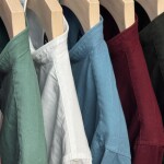 logoff cotton linen shirt