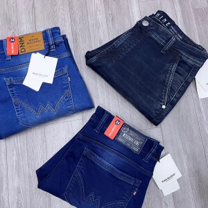 Wood machine Balloon fit Jeans