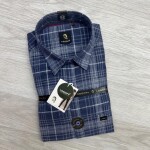 logoff melange checks shirt