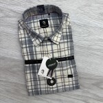 logoff melange checks shirt