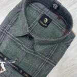 logoff melange checks shirt