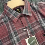 logoff melange checks shirt
