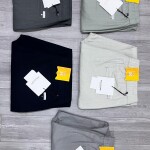 wood machine baggy linen pant