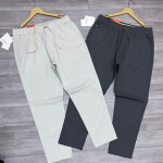 wood machine baggy linen pant