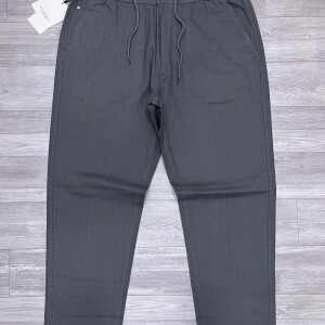 wood machine baggy linen pant