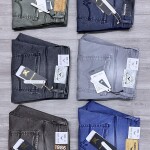 Black Letter Ankle Fit Jeans