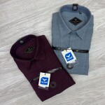 black letter imported checks shirt