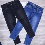 Wood machine Ankle Fit Jeans
