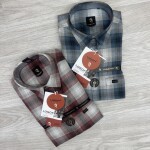 logoff mélange checks shirt