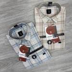 logoff mélange checks shirt