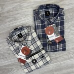 logoff mélange checks shirt