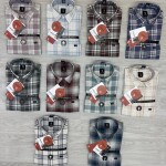 logoff mélange checks shirt