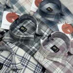 logoff mélange checks shirt