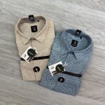 logoff imported rubber print shirt