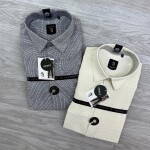 logoff imported rubber print shirt