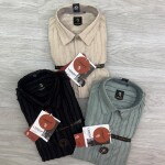 logoff imported jacquard shirt