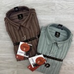 logoff imported jacquard shirt