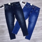 Wood machine Ankle Fit Jeans