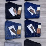 Wood machine Ankle Fit Jeans