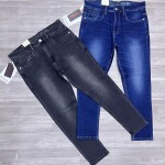 Wood machine Ankle Fit Jeans