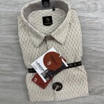 logoff imported jacquard shirt