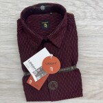 logoff imported jacquard shirt