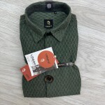 logoff imported jacquard shirt